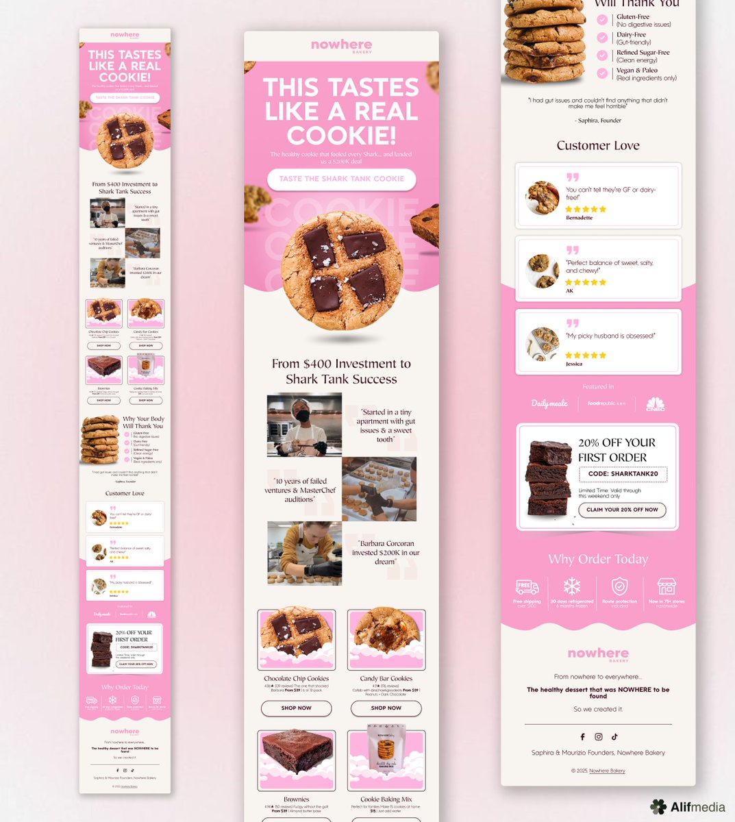 Email design example 5