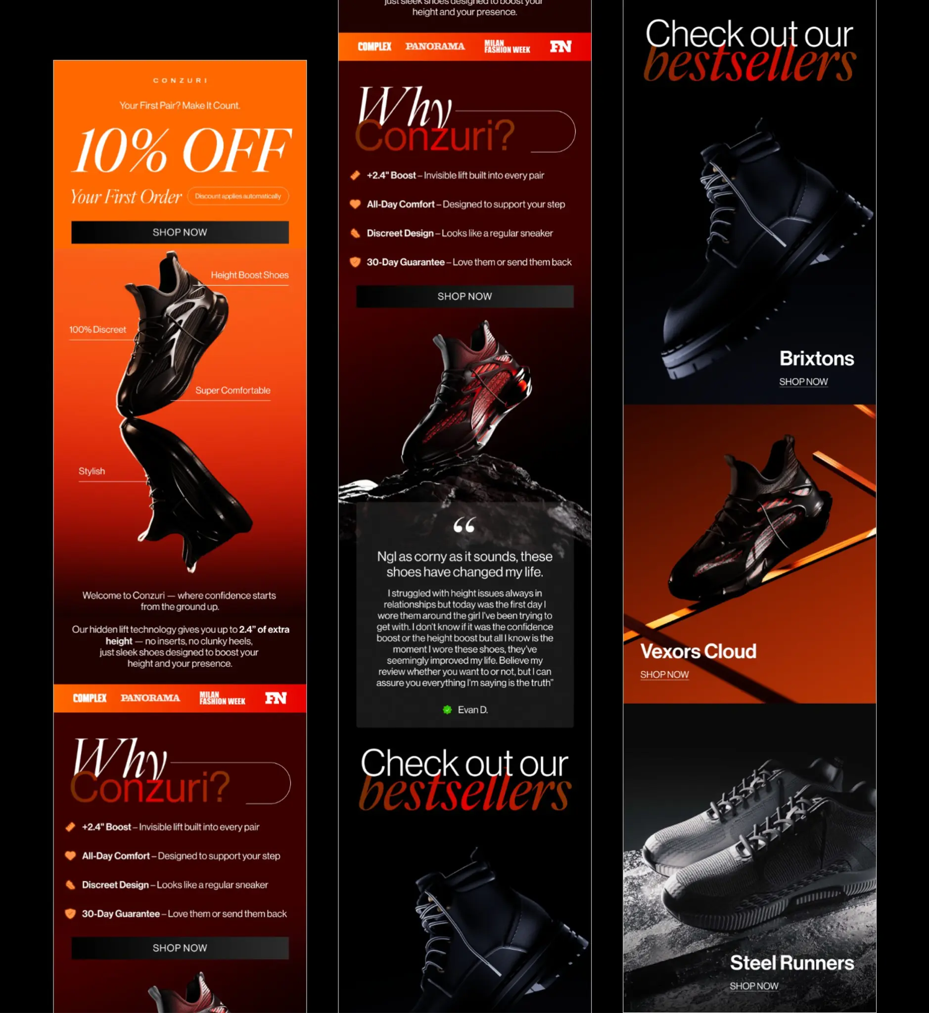 Email design example 7