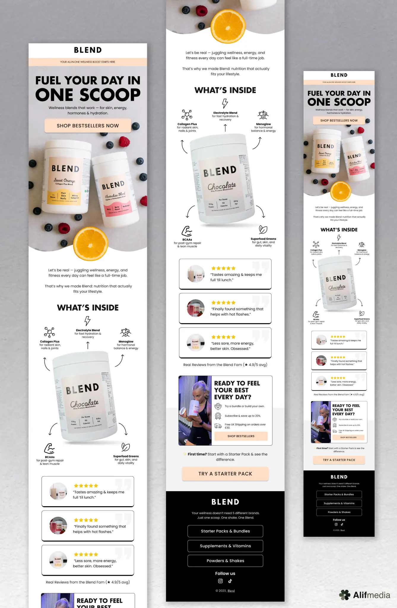 Email design example 9