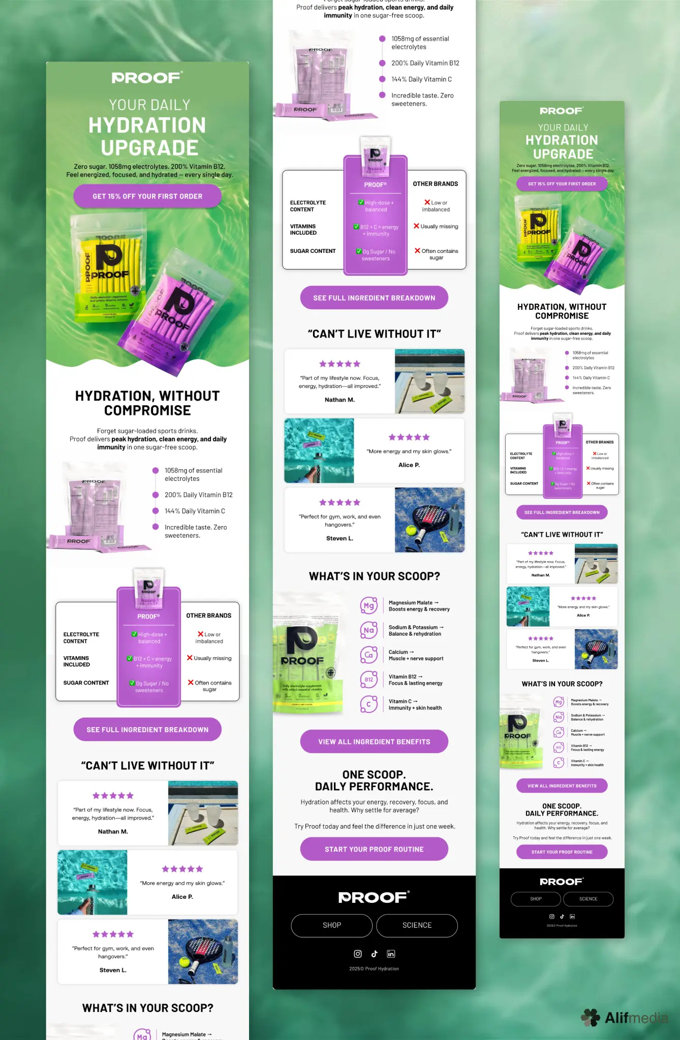 Email design example 19