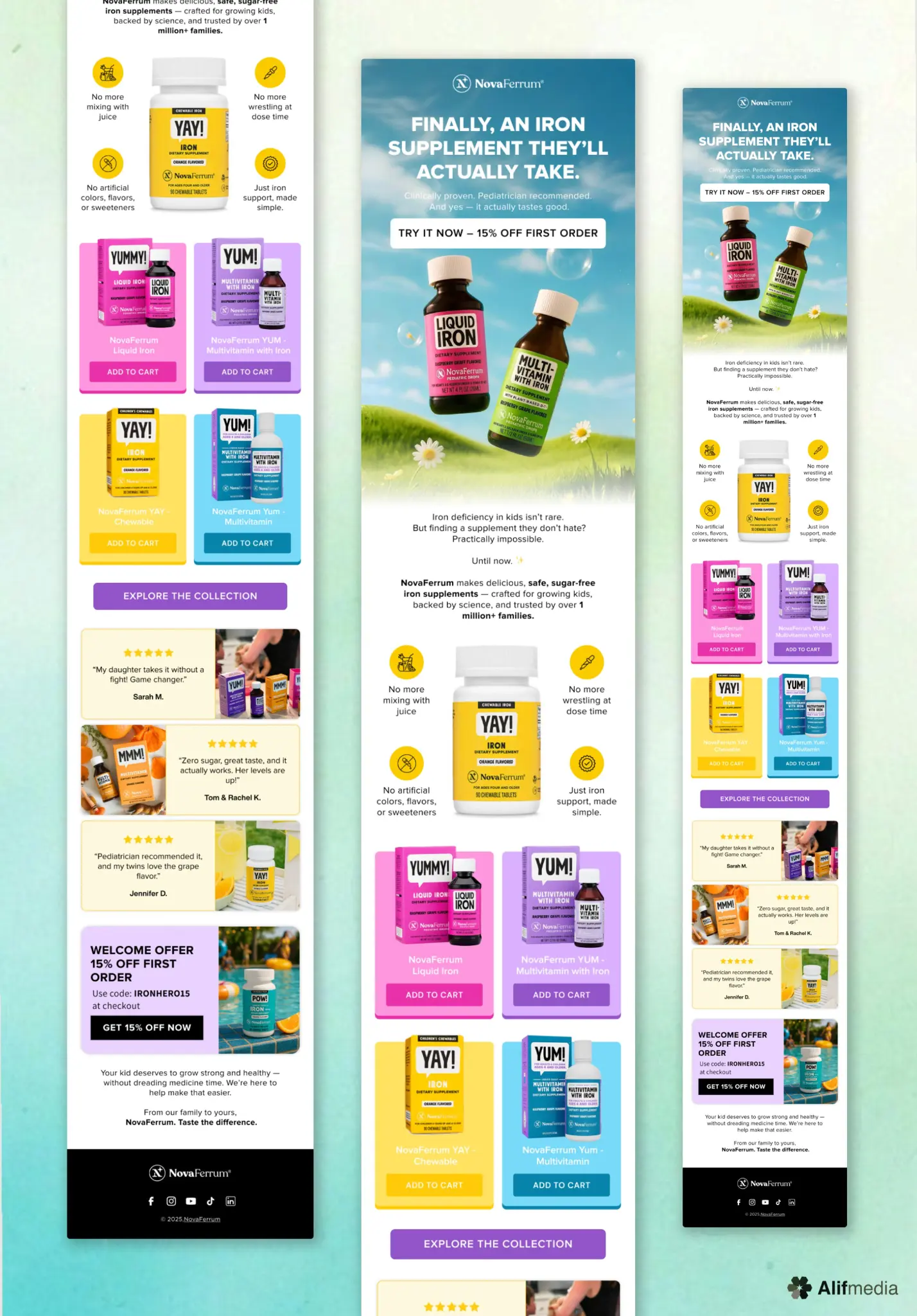 Email design example 22