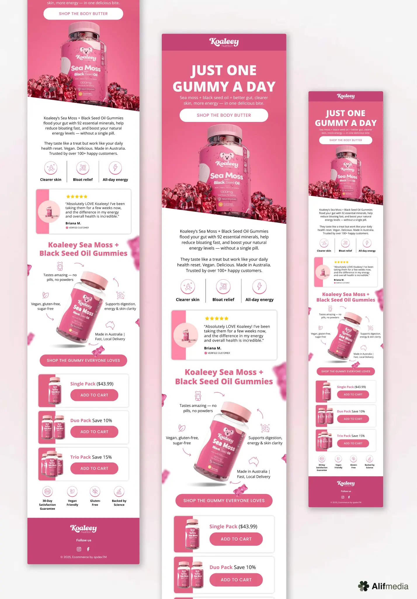 Email design example 25