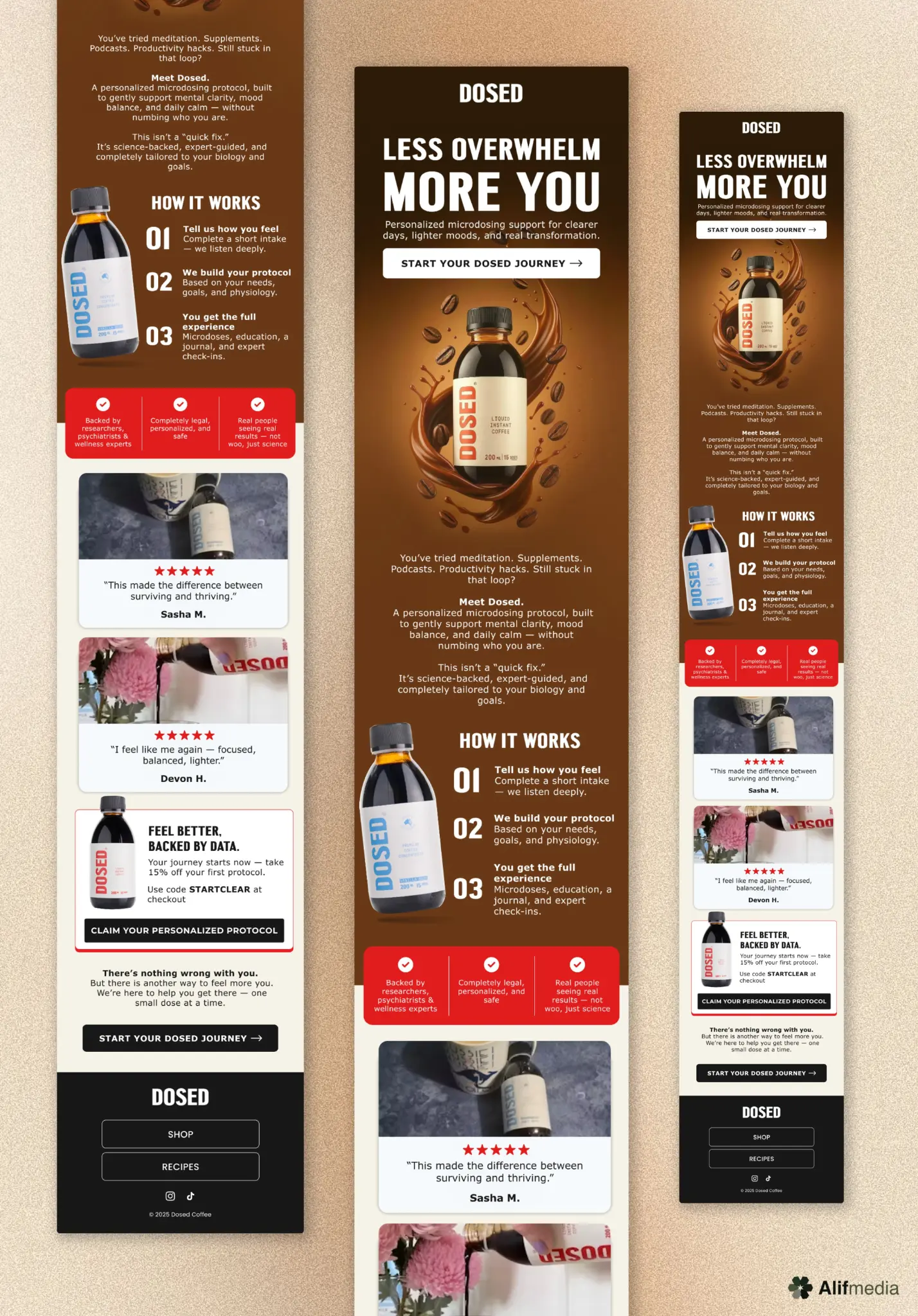 Email design example 29