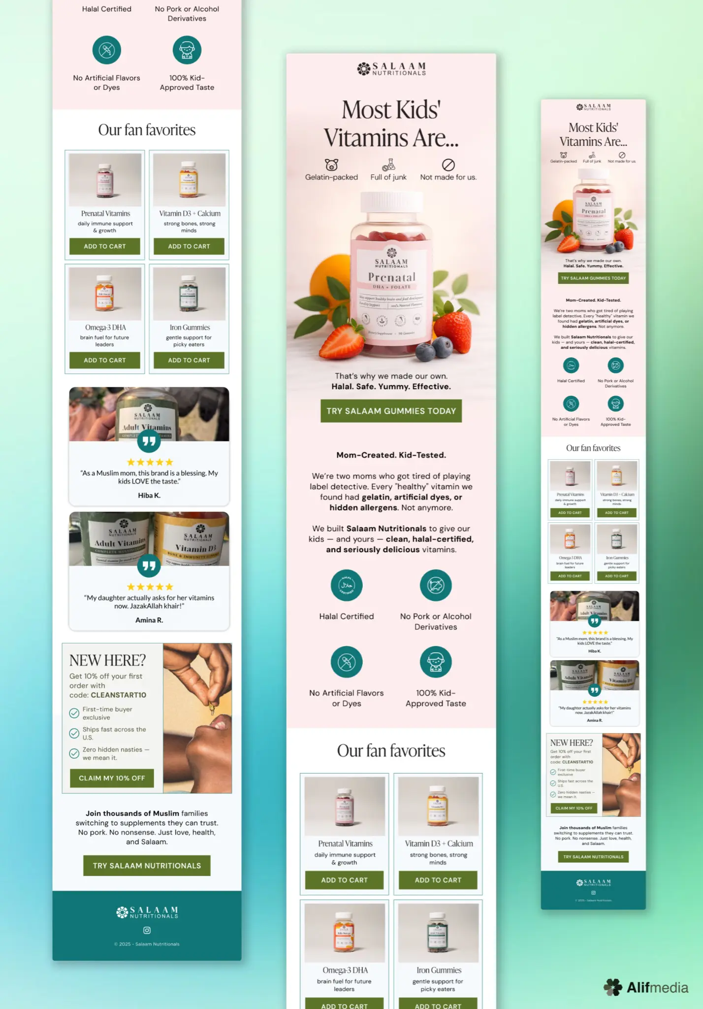 Email design example 30