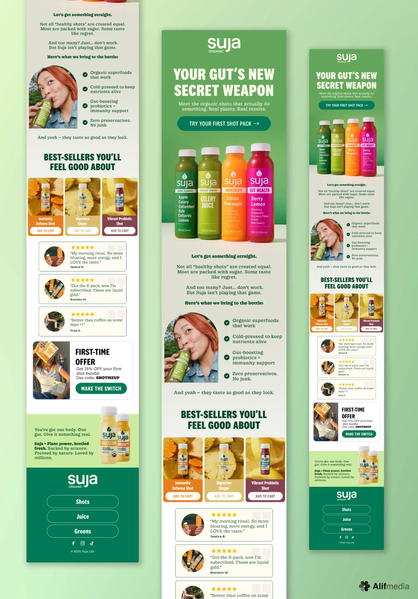 Email design example 32