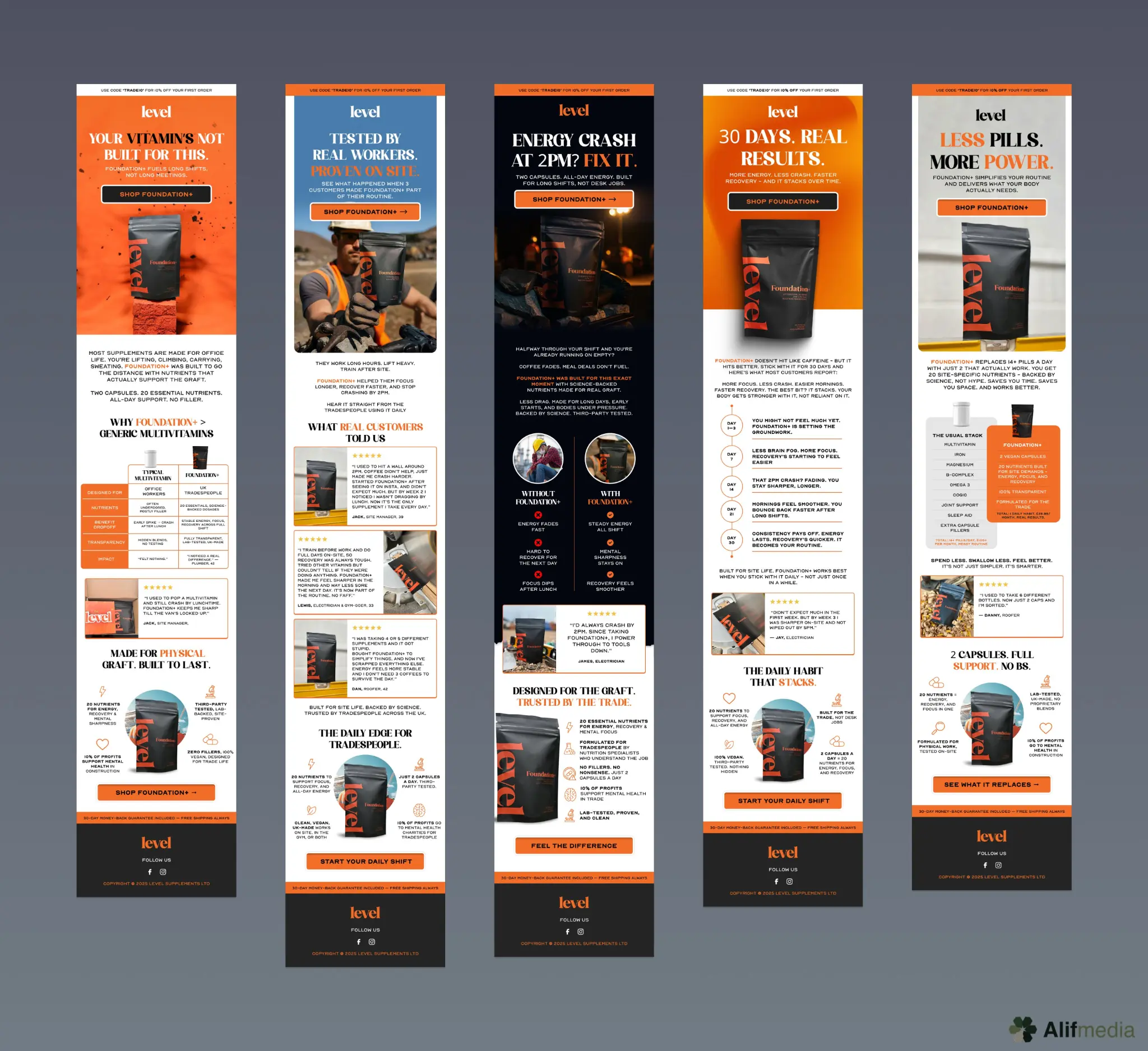 Email design example 33